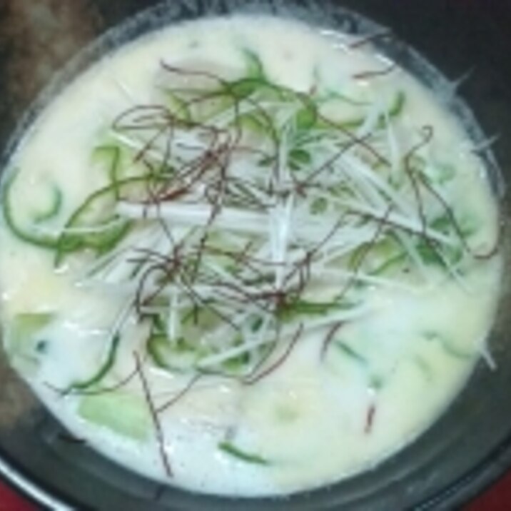 水餃子のミルクスープ煮